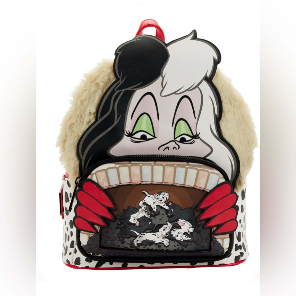 Loungefly Cruella Mini Backpack NWT